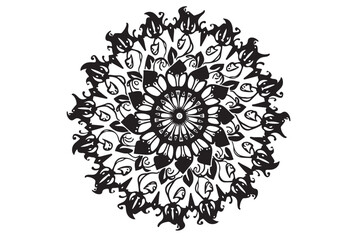 8 Laser-Cut Mandala & Floral Ornament Silhouette Bundle
