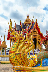 Wat Nang Sao temple at Samut Sakhon Province ,Thailand