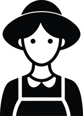 cartoon illustration of a man with a hat