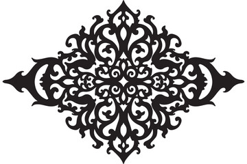 8 Laser-Cut Mandala & Floral Ornament Silhouette Bundle
