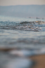 waves on the beach
