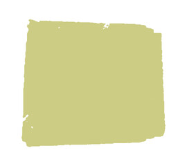 square green brush stroke with rough edges. Perfect for eco branding, sustainable packaging, and organic product labels