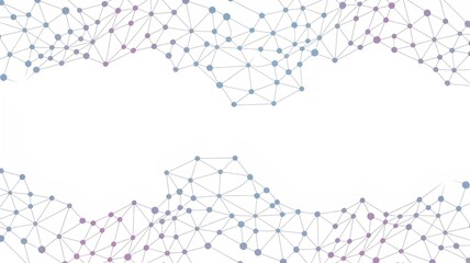 Modern network background for presentations and websites, connecting data with a clean and stylish layout