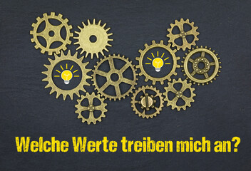 Welche Werte treiben mich an?	

