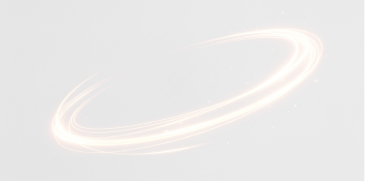 Hurricane, swirl, particle, spark, sparkle. PNG light twirl with transparent background. Glowing neon overlay with bright flare, motion vortex, and magic energy effect.