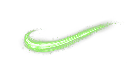 Glow, calibration, current, beam, glistering form a bright twirl. Elegant PNG overlay with transparent background. Perfect for energy effects, dust, light curves, and motion.