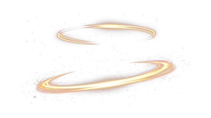 Glow, shape, gold, light, and ring form a golden PNG loop. A transparent PNG Overlay with glow, shape, gold, light, and ring shines in a dynamic circular motion of light and energy.