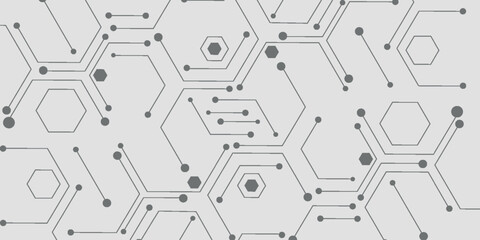 Abstract background of hexagon pattern futuristic concept. Vector background in technology concept for website, certificate, presentation.