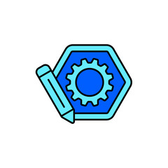 Icon a prototype, isolated against a clean background.
