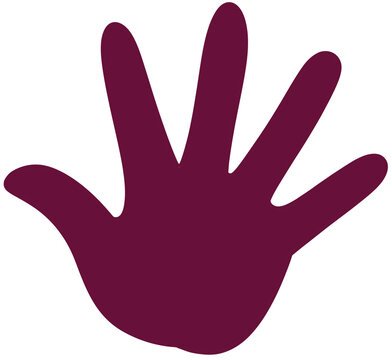 Violet Brown Hand