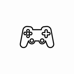 video game controller icon sign vector