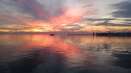 Views of Thessaloniki city in Northern Greece 