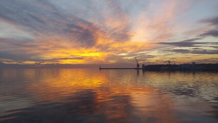 Views of Thessaloniki city in Northern Greece 