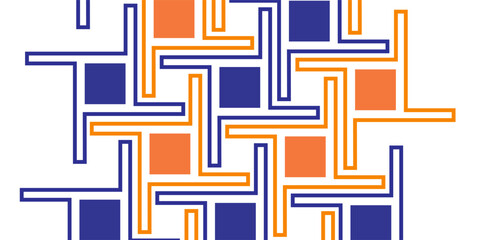 Seamless abstract geometric pattern. Vector Illustration. Reflectarray antenna background,eps10