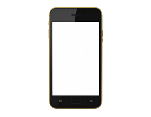Blank Smartphone on White Background