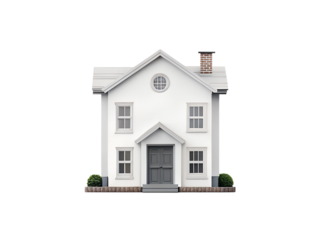 house on white background HD transparent background PNG Stock Photographic Image