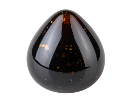  Pure Shilajit Resin Isolated on Transparent Background PNG for Ayurvedic and Wellness Product Designs