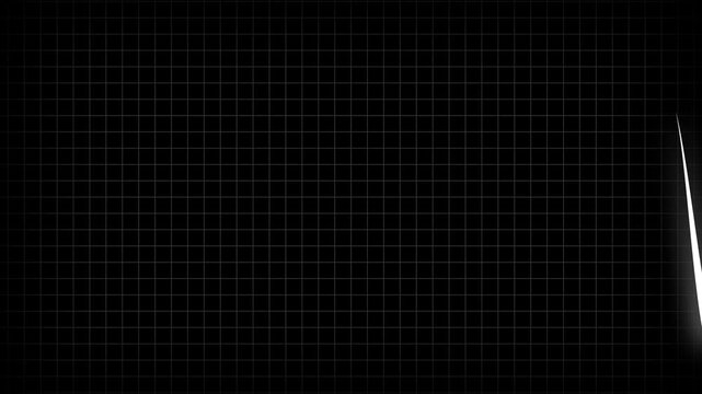 Animated sine wave technology background. Glowing neon waveform digital grid motion graphics. Neon glowing sine wave animation. Digital grid pattern motion graphics seamless loop 4K ultra HD. - Powered by Adobe