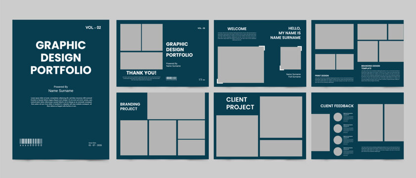 Design Portfolio and Resume Architect Portfolio Layout Design Portfolio Layout - Powered by Adobe