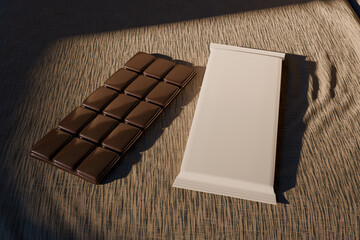 isolated mockup element