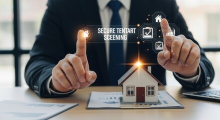 Real Estate Tech: Secure Tenant Screening with Digital Interface