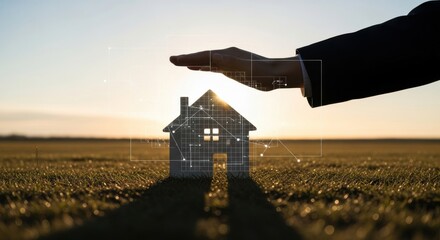Protecting Your Future Home: Digital Security Concept