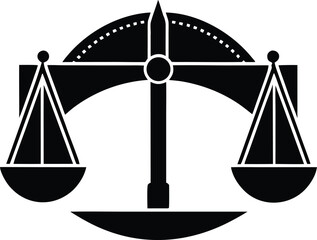 ruler scale silhouette logo icon vector art