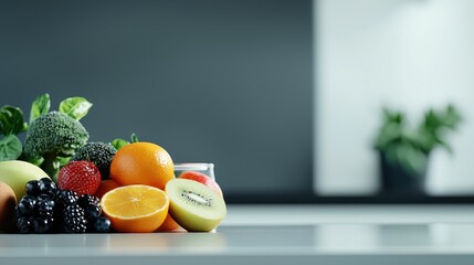 Fresh Ingredients for Nutritional Beverages