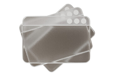 3d web browser window icon. Minimal cartoon web browser liquid glass style isolated on white transparent background. Interface UX, UI. Web browser windows concept. 3d render.