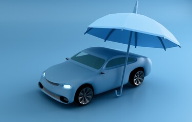 Robotic arm holding AI cube pastel technology 3D concept