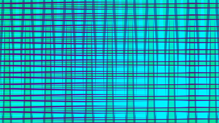 Abstract Woven Hand-Drawn Grid Pattern Background