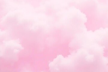 Naklejka premium pink clouds background