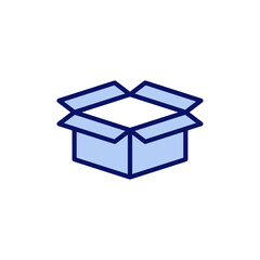 Box icon vector. box sign and symbol, parcel, package