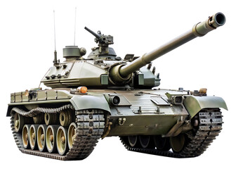   tank isolated on white background PNG, AI GENERATED