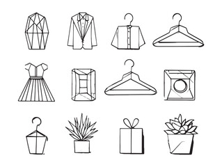 Recycled Wood Wall Decor Contemporary Set