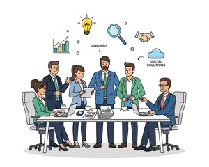 Modern Business Strategy in Action, Building Success Through Partnership, Innovative Leadership in the New Economy