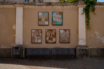 Medieval Architecture and Landmarks in Oristano, Italy
