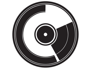RECORD LABEL SILHOUETTE