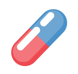 Illustration of Medical Pills Tablet