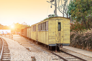 Bishezhai, China's first cross - border meter - gauge railway, opened in 1910 and is in Mengzi,...