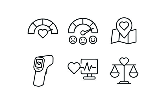 straight perfect stroke icon mono icons style isolated feelings intensity gau feelings sentiment meter feelings emotional map feelings sensitivity sensor feelings pulse monitor feelings