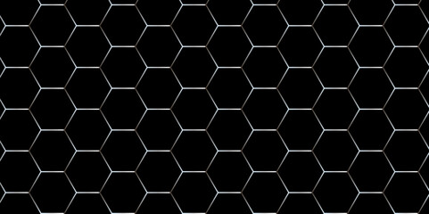 Fototapeta premium abstract honeycomb mosaic and tile geometric hexagon vector illustration. geometric digital technology polygon science vintage square mosaic and web cover business texture. 