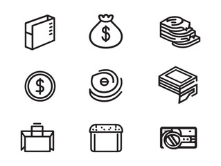 Relief Fund Clean 2D Line Design Pack