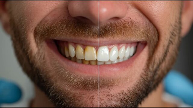 A Side-by-Side Comparison of Dental Whitening Results: How Professional Care Transforms Discolored Teeth to a Bright, Radiant Smile