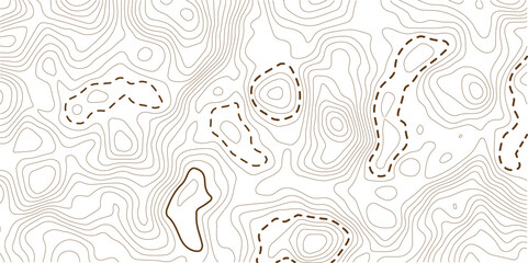  Abstract mountain terrain map background with abstract shape line texture. Design illustration for wall art, fabric, packaging, web, banner, wallpaper