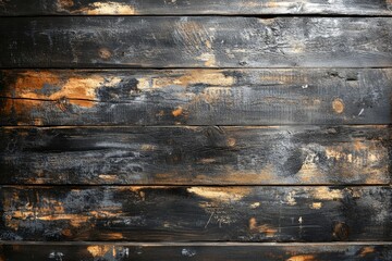 Fototapeta premium Grunge wooden texture background, perfect for rustic or industrial-themed interiors, Generative AI
