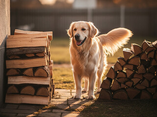 golden retriever dog