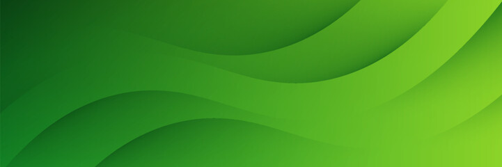 Abstract green wavy background. Vector EPS 10