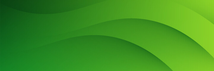 Abstract green wavy background. Vector EPS 10