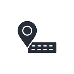 ip address icon. vector.Editable stroke.linear style sign for use web design,logo.Symbol illustration.